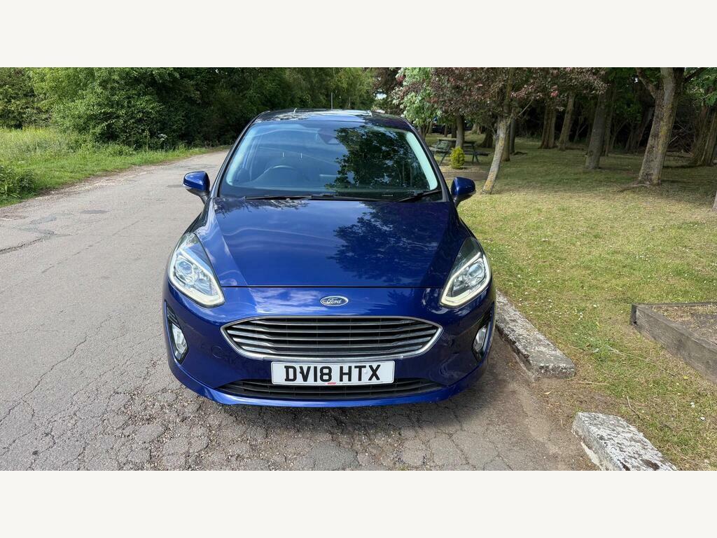 Ford Fiesta 1.0T Ecoboost Titanium Euro 6 S S DV18HTX Blue #3
