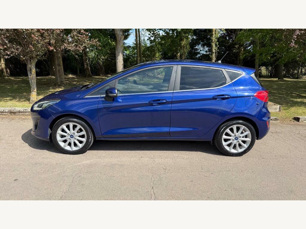 Ford Fiesta 1.0T Ecoboost Titanium Euro 6 S S DV18HTX Blue #5