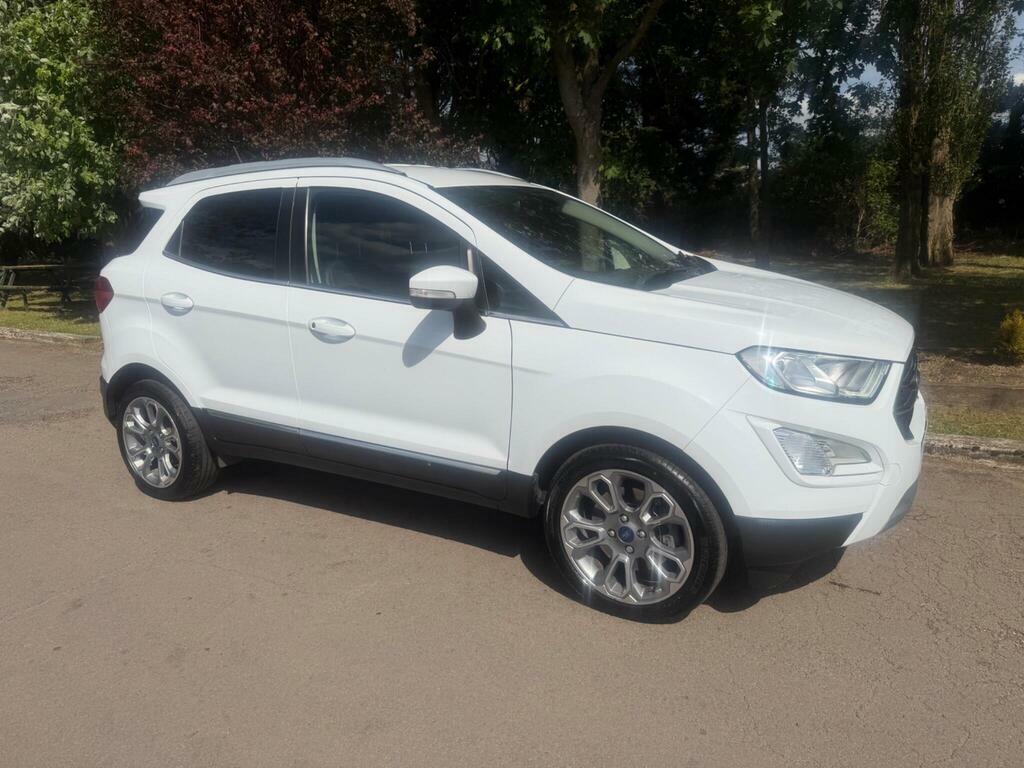 Ford Ecosport 1.0T Ecoboost Titanium Euro 6 S S White