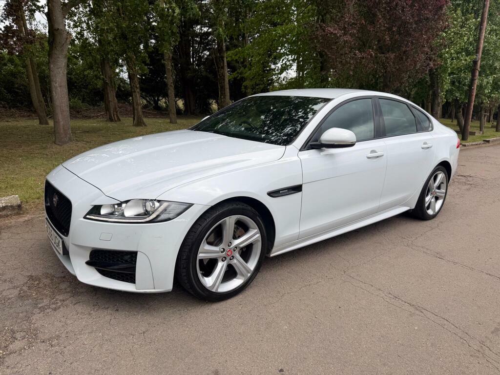 Jaguar XF 2.0D R-sport Euro 6 S S BC68UGK White #2