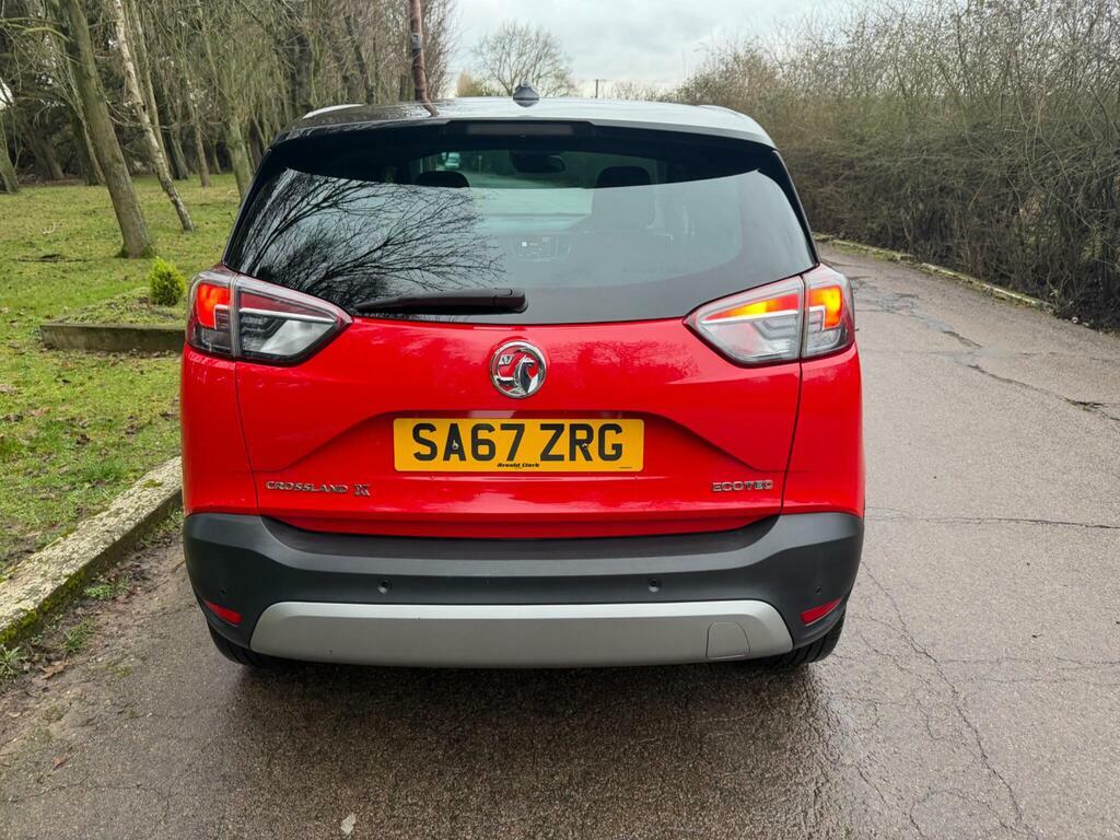 Vauxhall Crossland X 1.2 Turbo Ecotec Elite Nav Euro 6 S S SA67ZRG Red #4