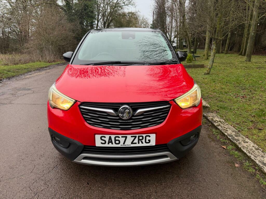 Vauxhall Crossland X 1.2 Turbo Ecotec Elite Nav Euro 6 S S SA67ZRG Red #3