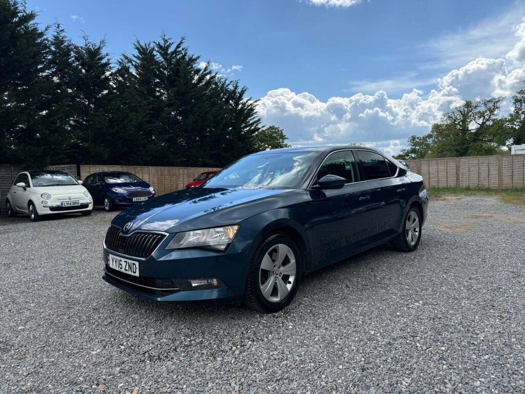 Skoda Superb 2.0 Tdi Se Business Euro 6 Ss YY16ZND Blue #6