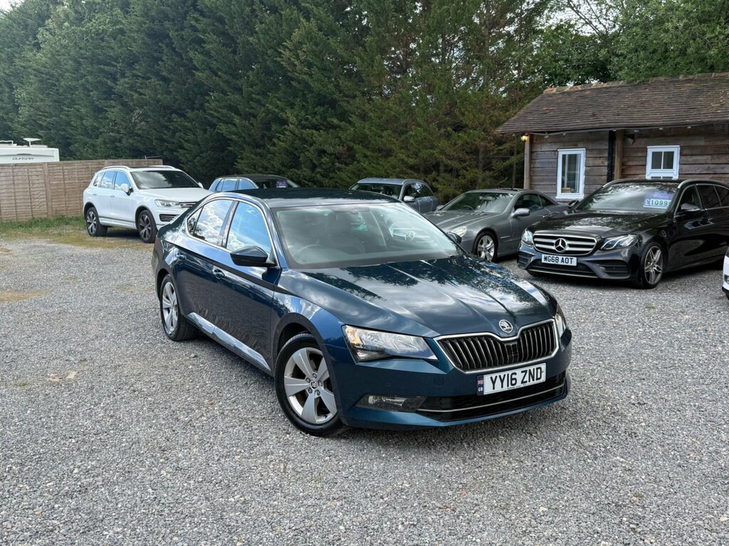 Skoda Superb 2.0 Tdi Se Business Euro 6 Ss Blue
