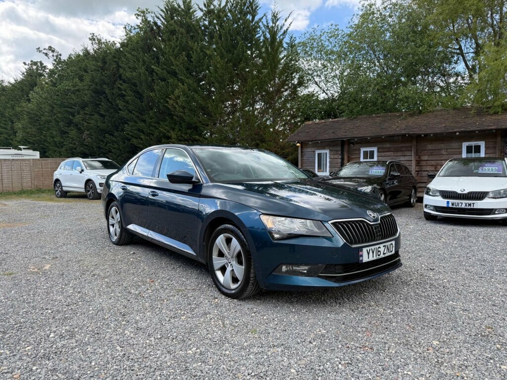 Skoda Superb 2.0 Tdi Se Business Euro 6 Ss YY16ZND Blue #2