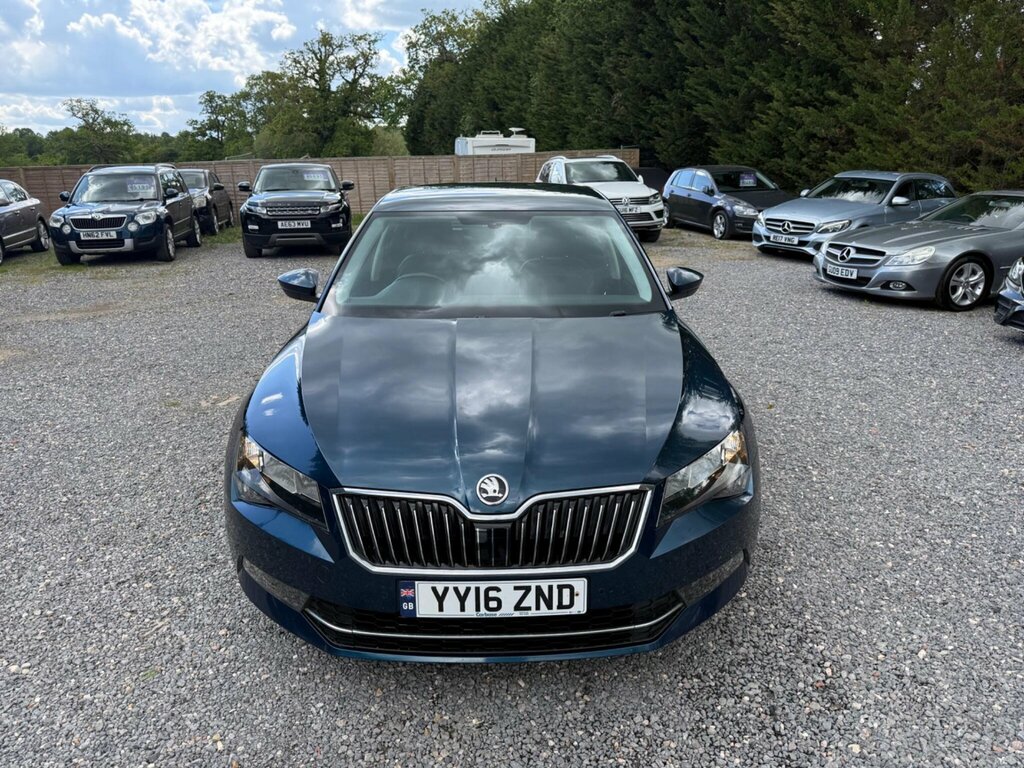 Skoda Superb 2.0 Tdi Se Business Euro 6 Ss YY16ZND Blue #3