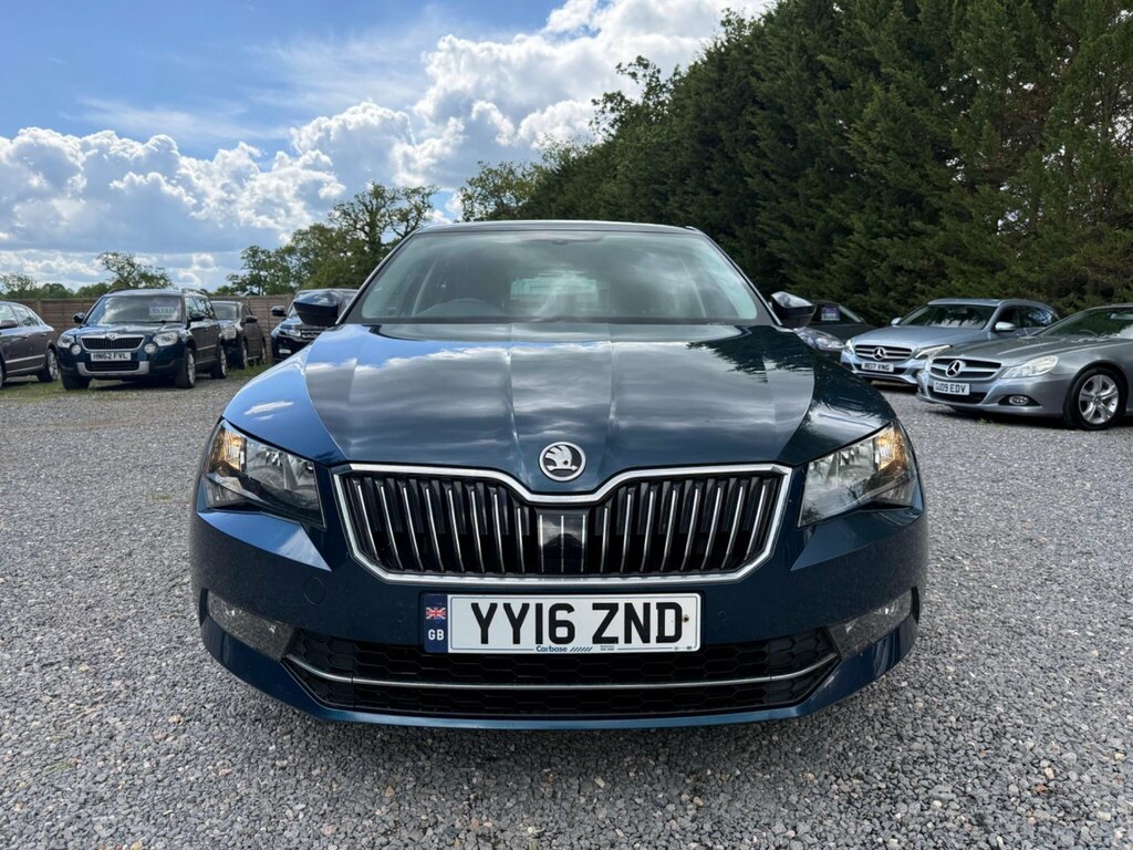 Skoda Superb 2.0 Tdi Se Business Euro 6 Ss YY16ZND Blue #4