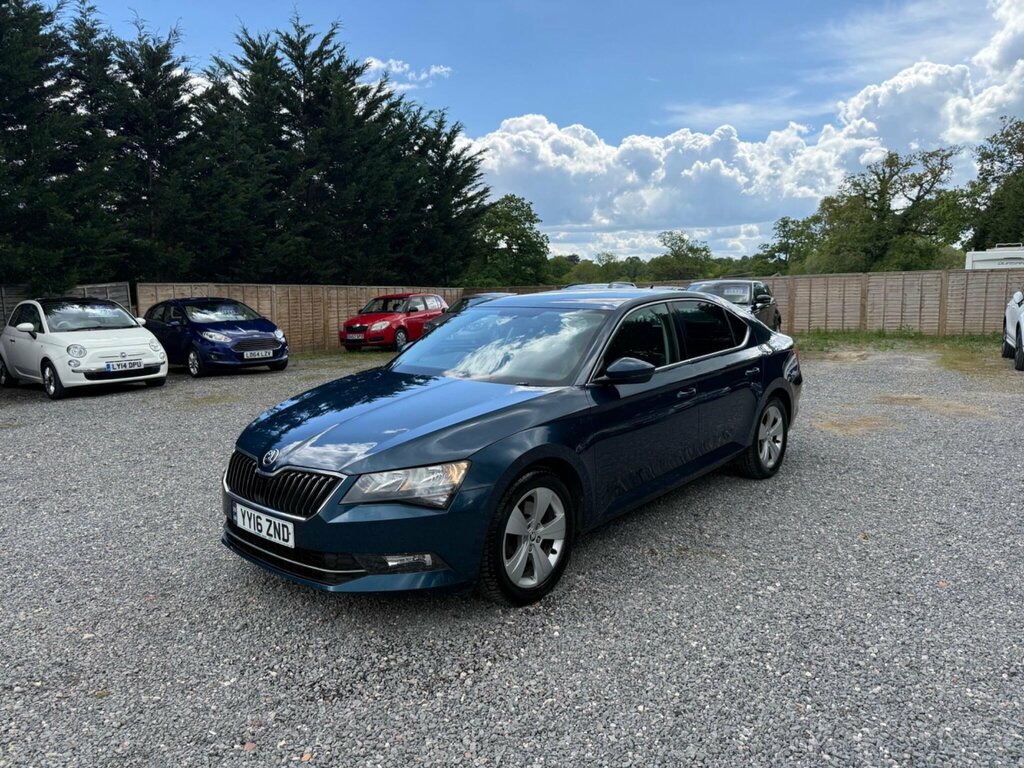 Skoda Superb 2.0 Tdi Se Business Euro 6 Ss YY16ZND Blue #5