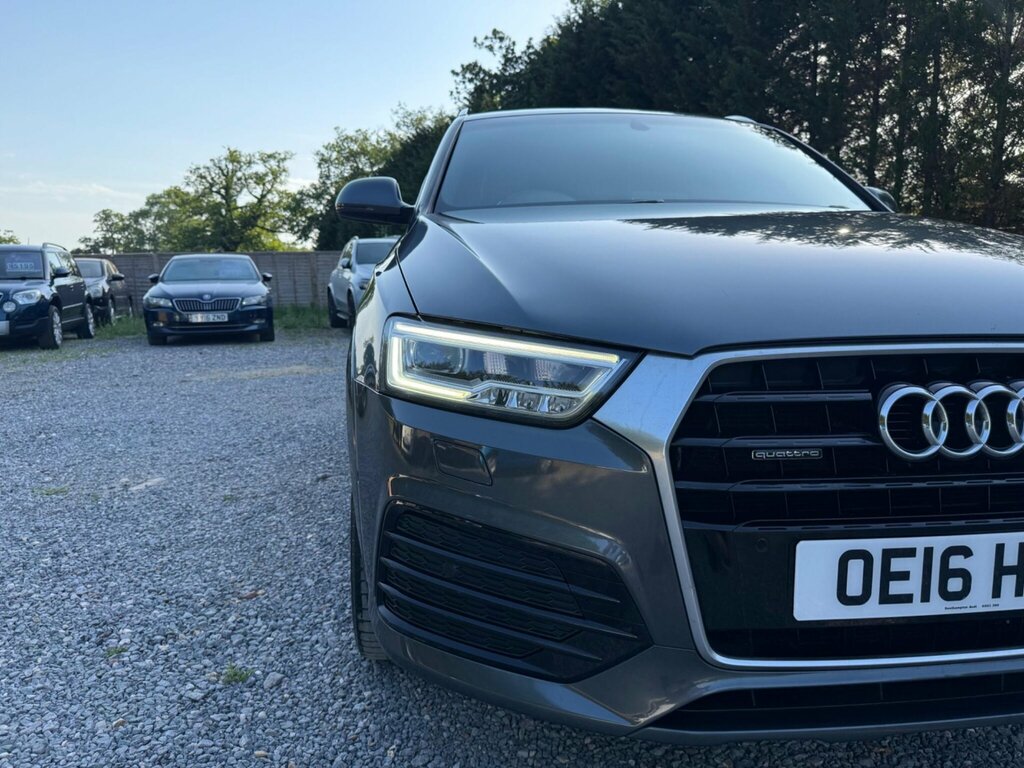 Audi Q3 2.0 Tdi S Line Plus Quattro Euro 6 Ss OE16HJA Grey #5