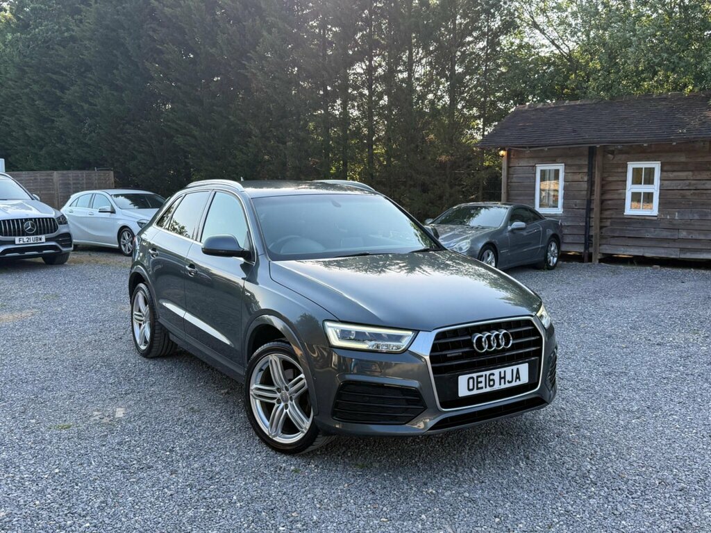 Audi Q3 2.0 Tdi S Line Plus Quattro Euro 6 Ss Grey