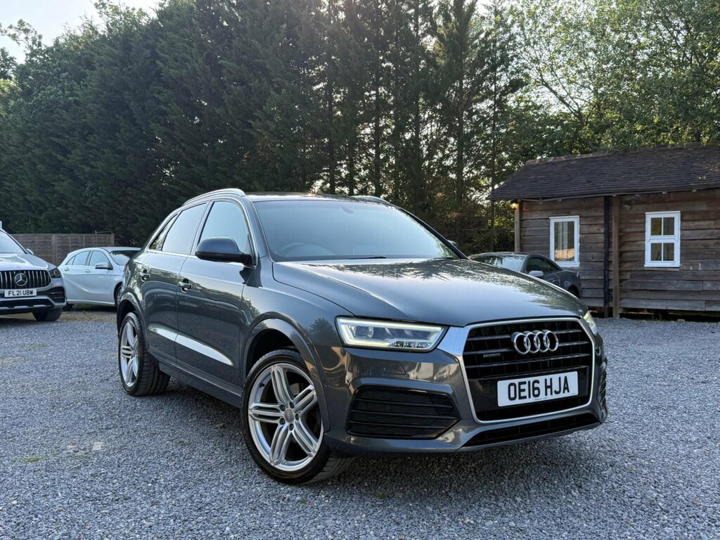 Audi Q3 2.0 Tdi S Line Plus Quattro Euro 6 Ss OE16HJA Grey #2