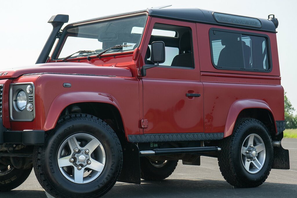 Land Rover Defender 90 Tdci Xs Red #6