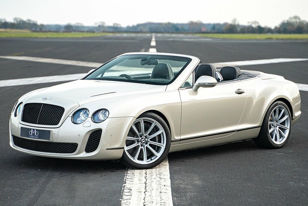 Bentley Continental Gt Flexfuel Gtc Supersports White