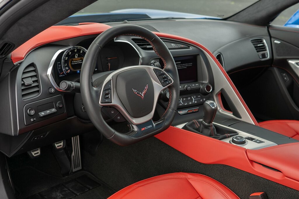 Chevrolet Corvette Coupe Blue #3