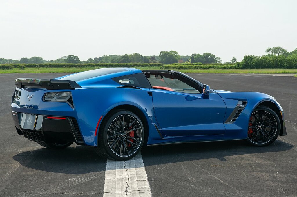 Chevrolet Corvette Coupe Blue #2