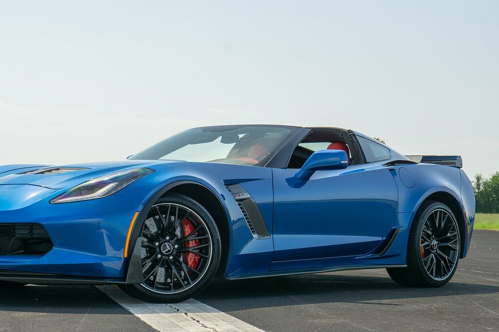 Chevrolet Corvette Coupe Blue #6