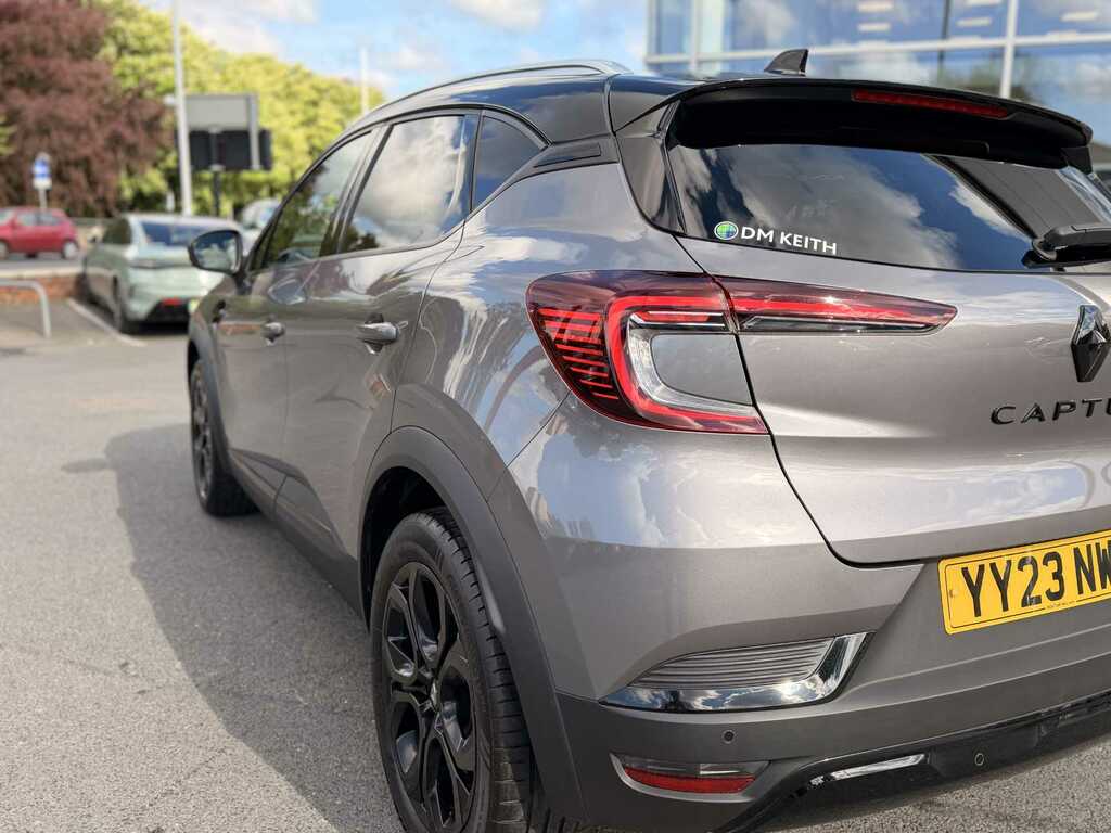 Renault Captur 1.0 Tce 90 Rive Gauche YY23NWC Grey #4
