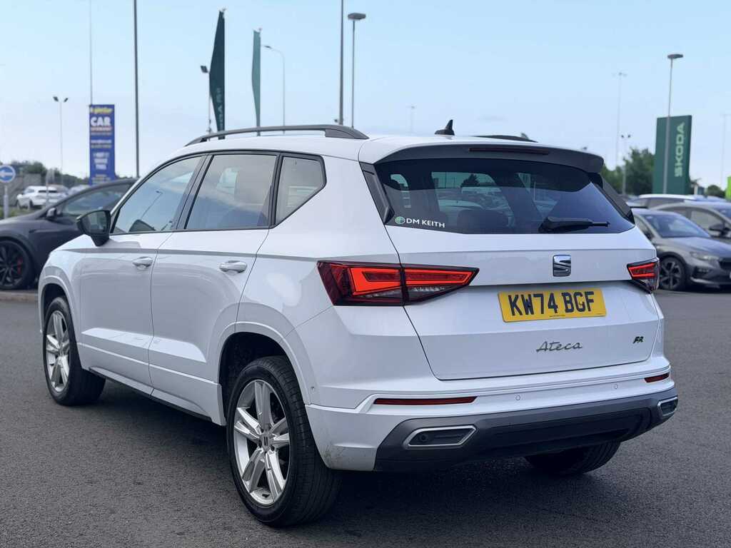 Seat Ateca 1.5 Tsi Evo Fr Dsg KW74BGF White #3