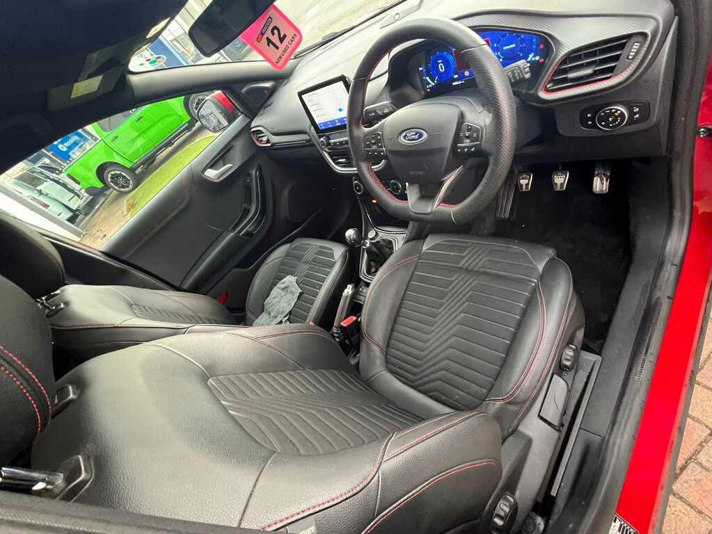Ford Puma 1.0 Ecoboost Hybrid Mhev St-line X YR21NSE Red #4