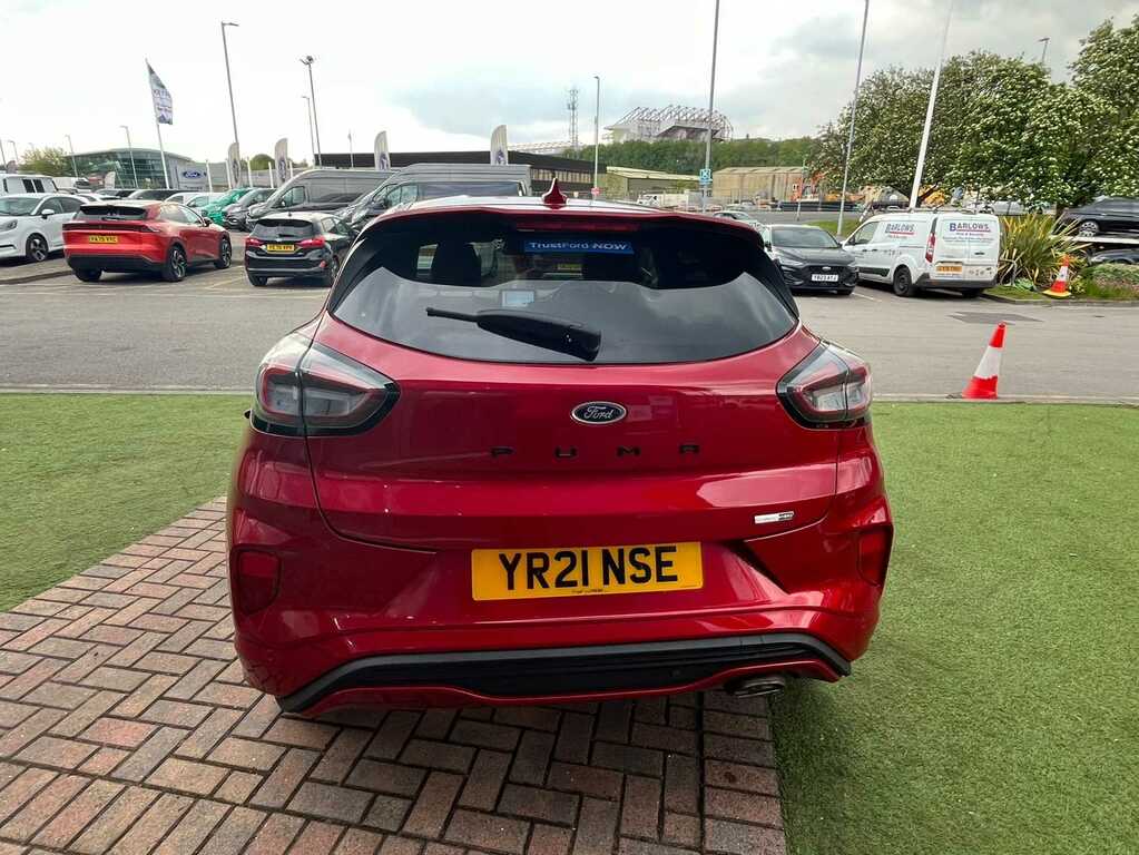 Ford Puma 1.0 Ecoboost Hybrid Mhev St-line X YR21NSE Red #2