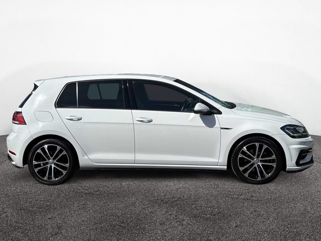 Volkswagen Golf 1.5 Tsi Evo 150 R-line Edition Dsg AF69YSJ White #4