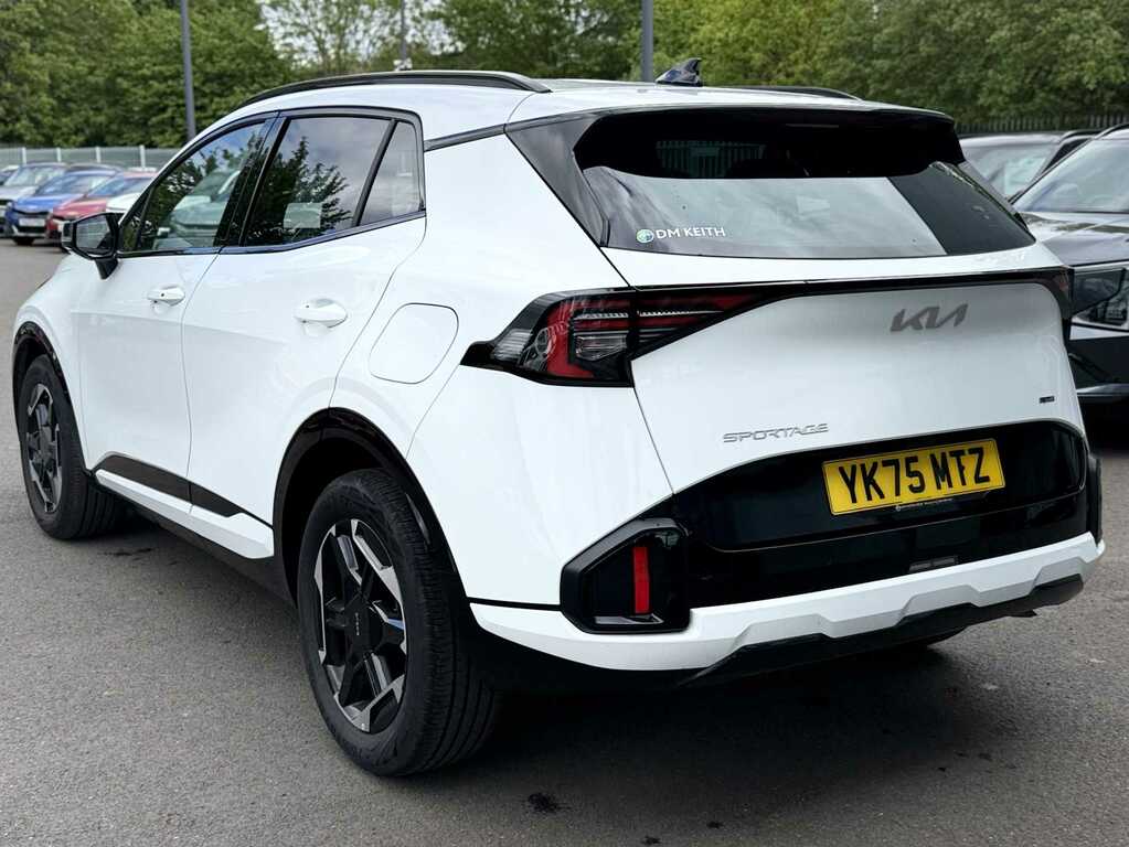 Kia Sportage 1.6T Gdi Gt-line YK75MTZ White #6
