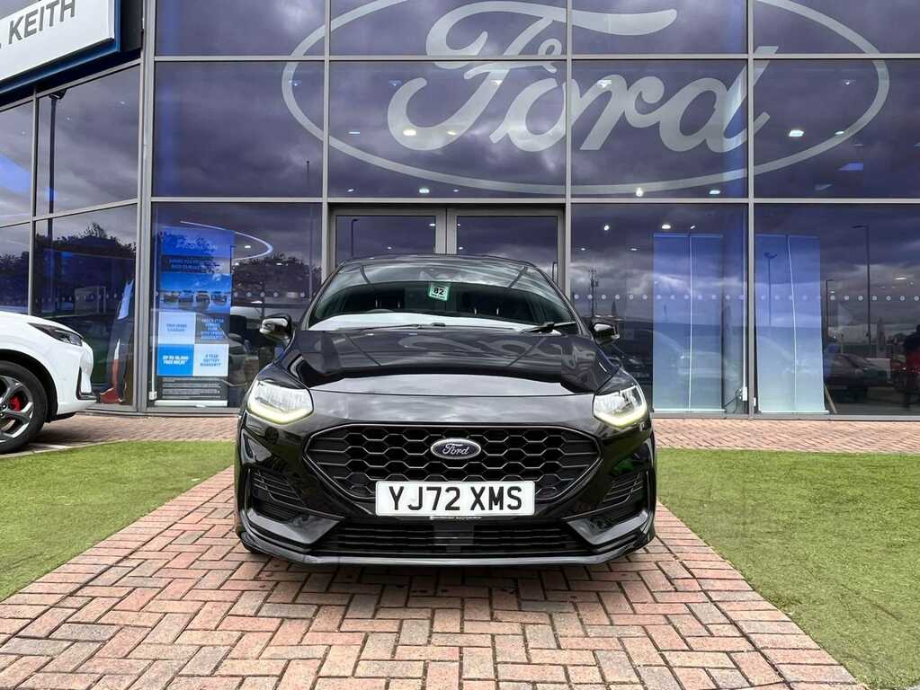 Ford Fiesta 1.0 Ecoboost Hybrid Mhev 125 St-line YJ72XMS Black #2