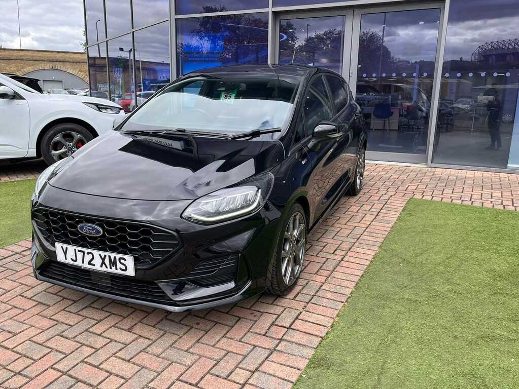 Ford Fiesta 1.0 Ecoboost Hybrid Mhev 125 St-line YJ72XMS Black #3
