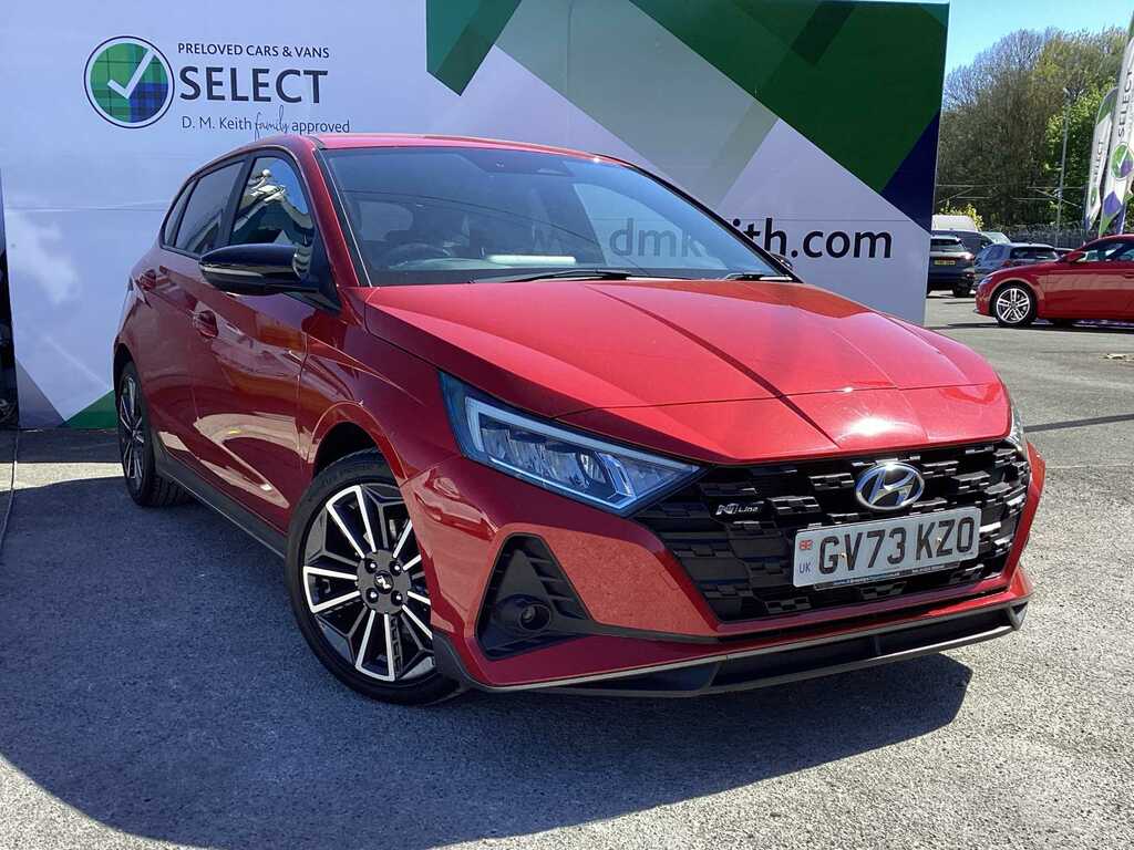 Hyundai I20 1.0T Gdi 48V Mhd 120 N Line Dct Red