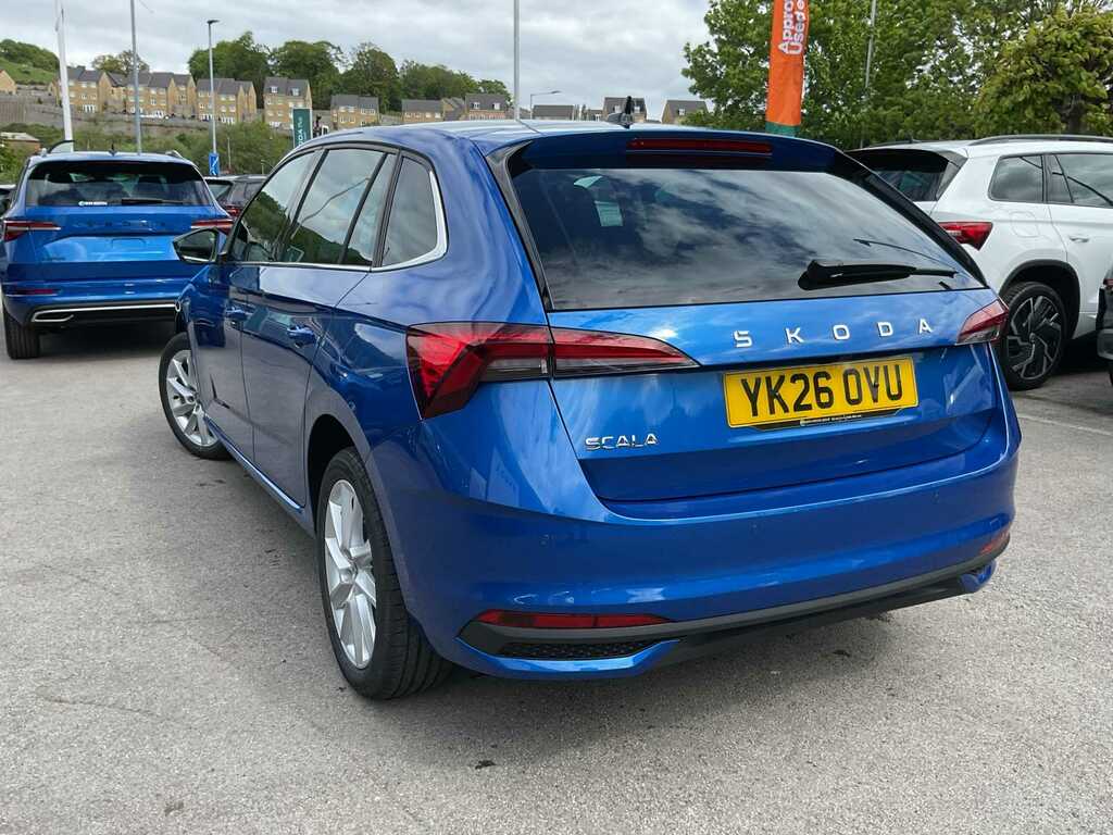 Skoda Scala 1.0 Tsi 116 Se L Edition YK26OVU Blue #3
