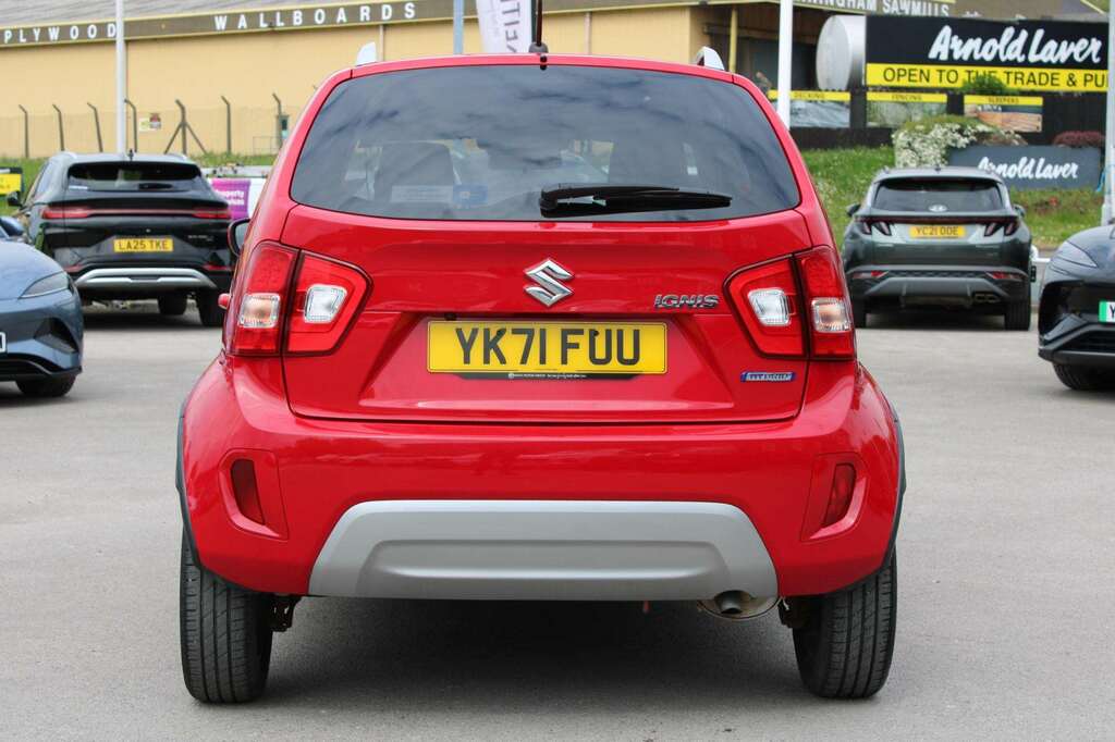 Suzuki Ignis 1.2 Dualjet 12V Hybrid Sz-t YK71FUU Red #6