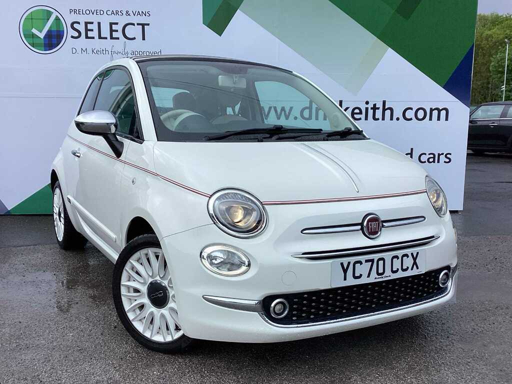 Fiat 500C C Dolcevita White