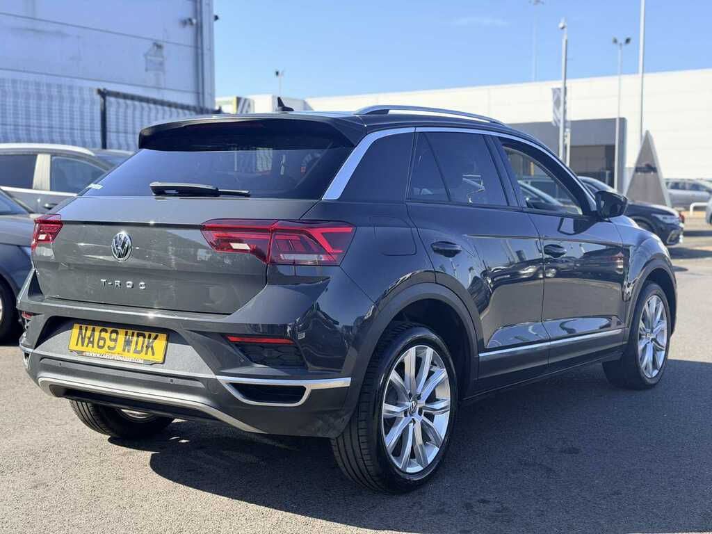 Volkswagen T-Roc 2.0 Tdi Sel NA69WDK Grey #5