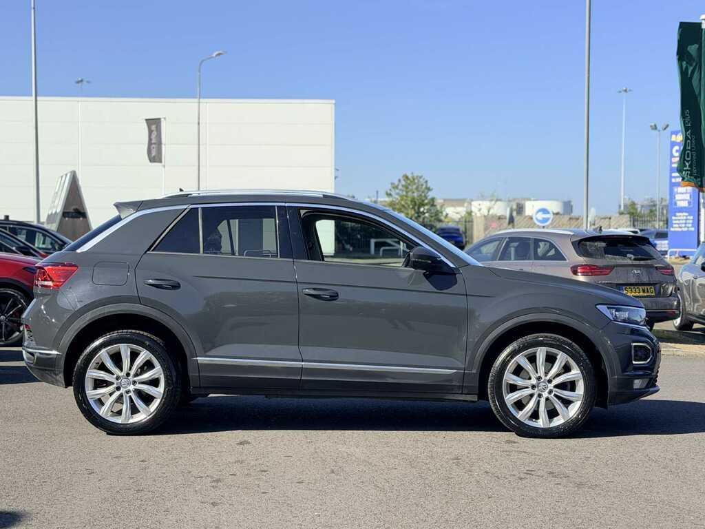 Volkswagen T-Roc 2.0 Tdi Sel NA69WDK Grey #4