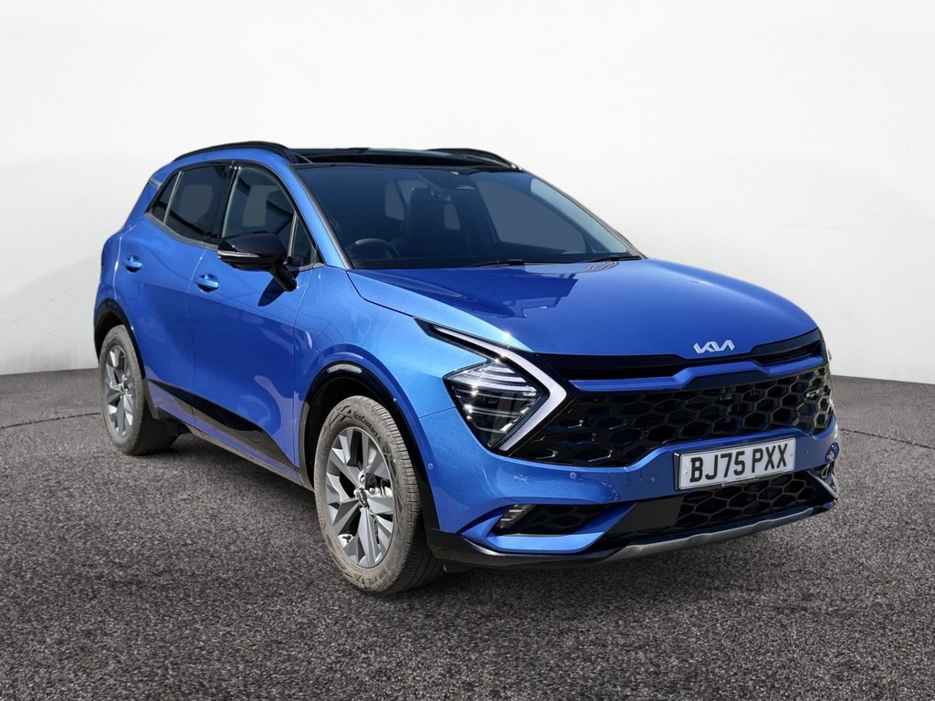 Kia Sportage 1.6T Gdi 207 Hev Gt-line S Blue