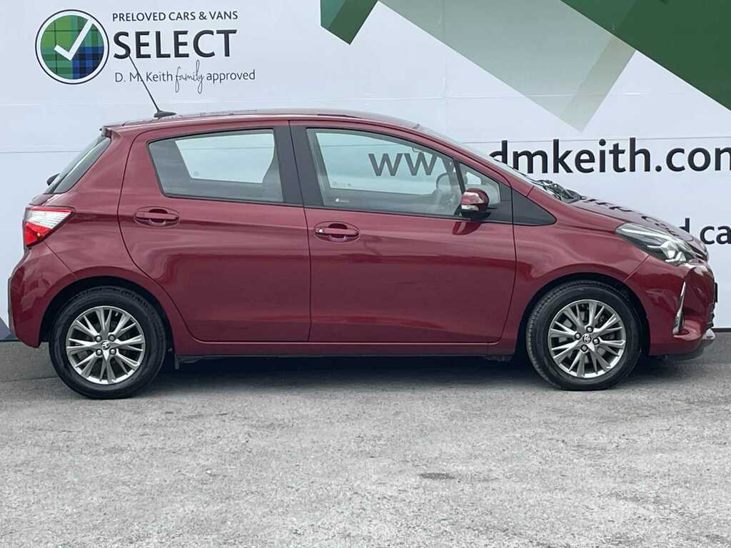 Toyota Yaris Icon Vvt-i Cvt Red #2