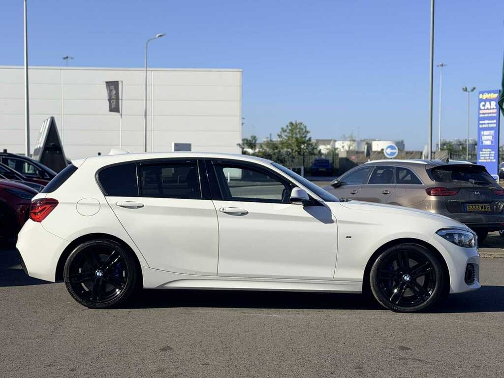 BMW 1 Series 118D M Sport Shadow Ed Step P88KYE White #3