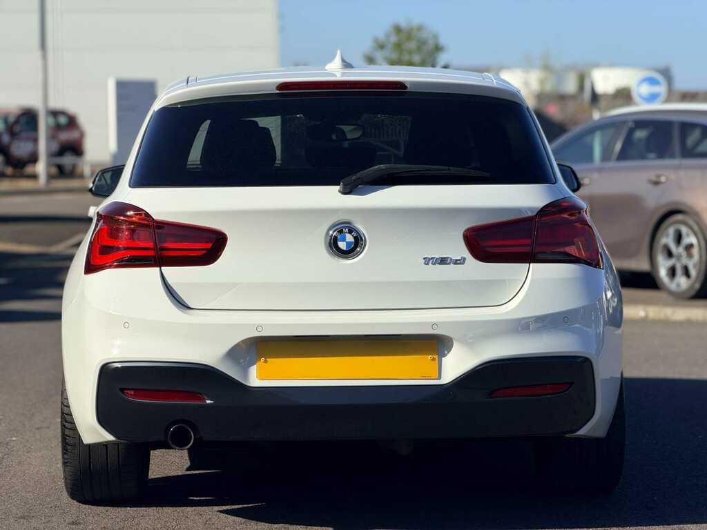 BMW 1 Series 118D M Sport Shadow Ed Step P88KYE White #5