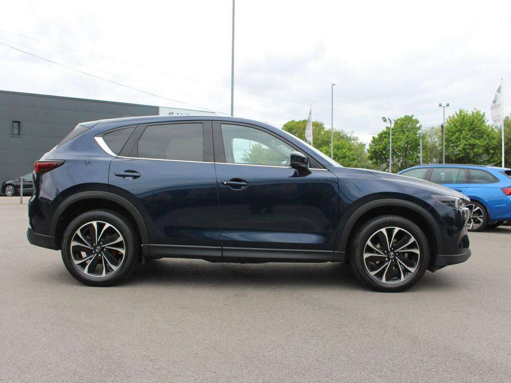 Mazda CX-5 2.0 E-skyactiv G Mhev Exclusive-line YH73CHL Blue #4