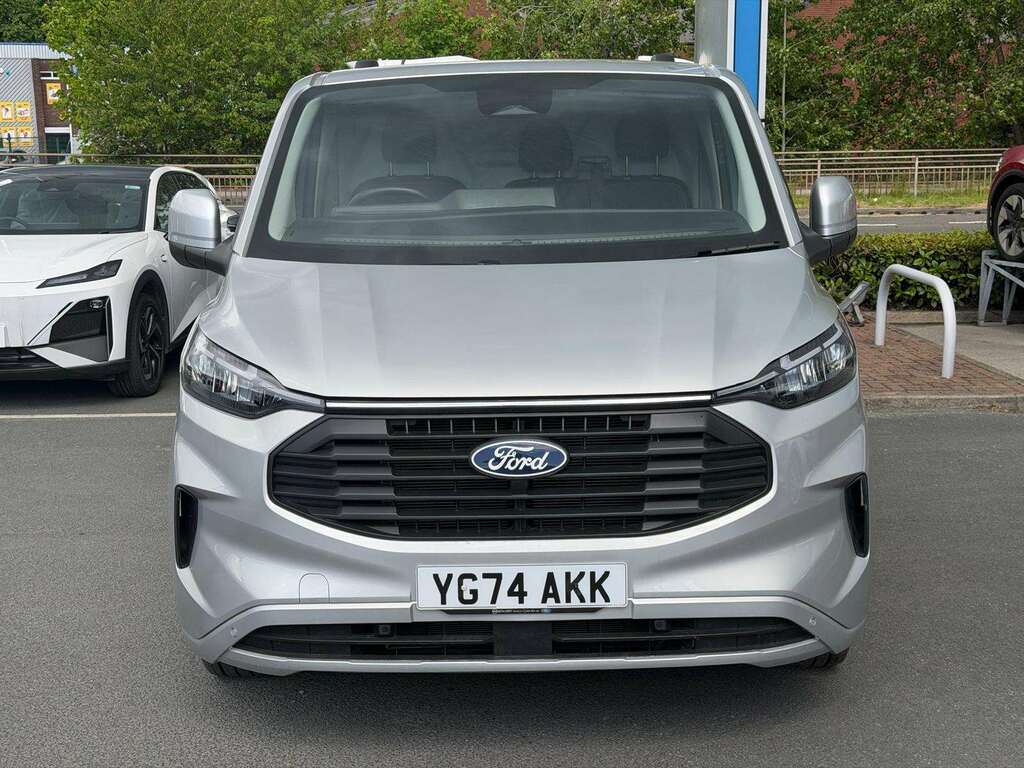 Ford Transit Custom 2.0 Ecoblue 136Ps H1 Van Limited YG74AKK Silver #2