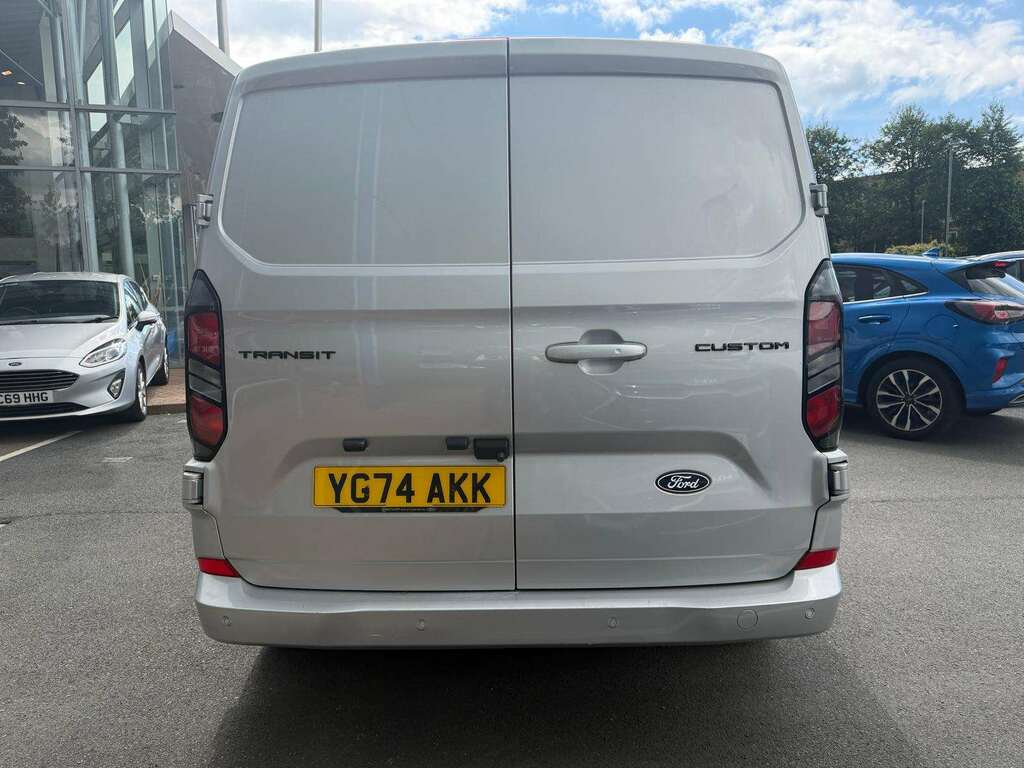 Ford Transit Custom 2.0 Ecoblue 136Ps H1 Van Limited YG74AKK Silver #6