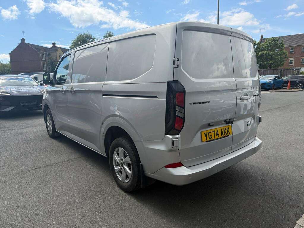 Ford Transit Custom 2.0 Ecoblue 136Ps H1 Van Limited YG74AKK Silver #5