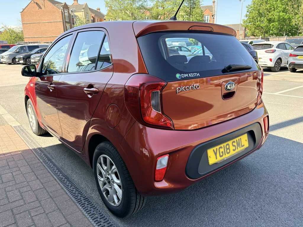 Kia Picanto My18 2 1.0 Mt Me YG18SML Orange #5