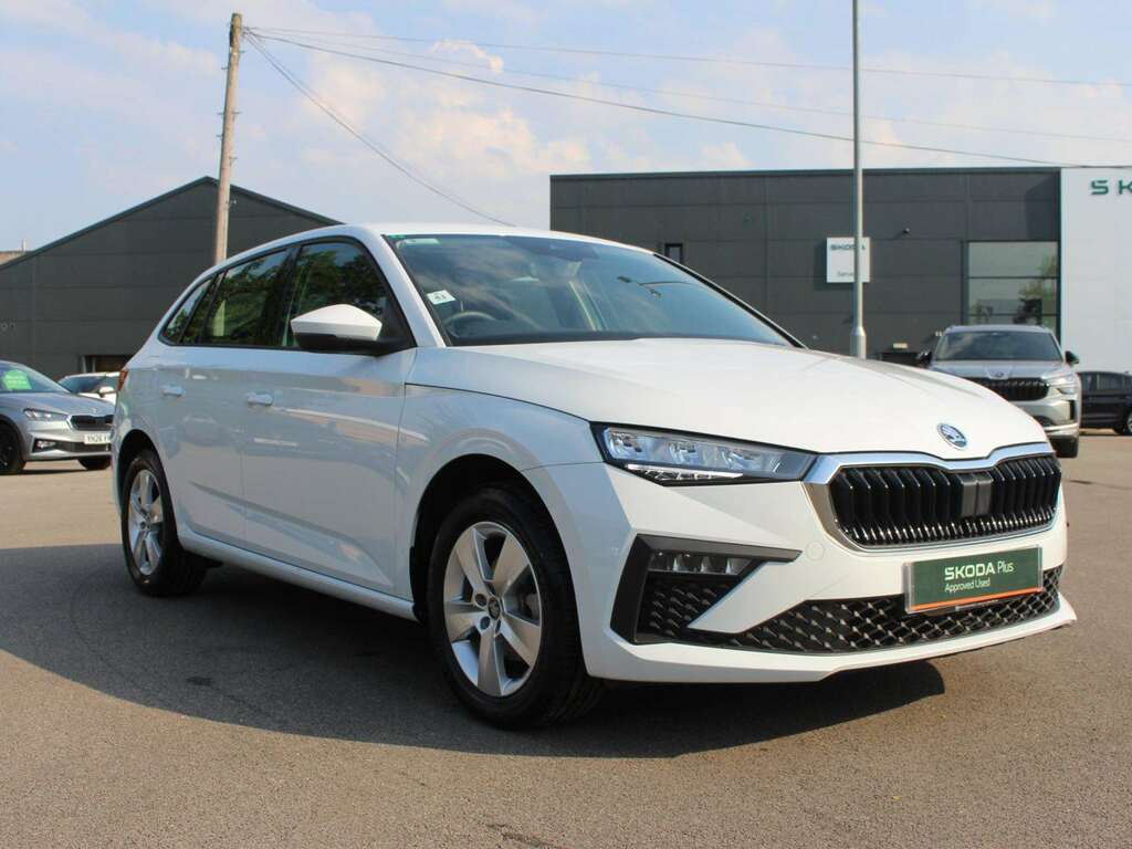 Skoda Scala 1.0 Tsi 116 Se Edition White