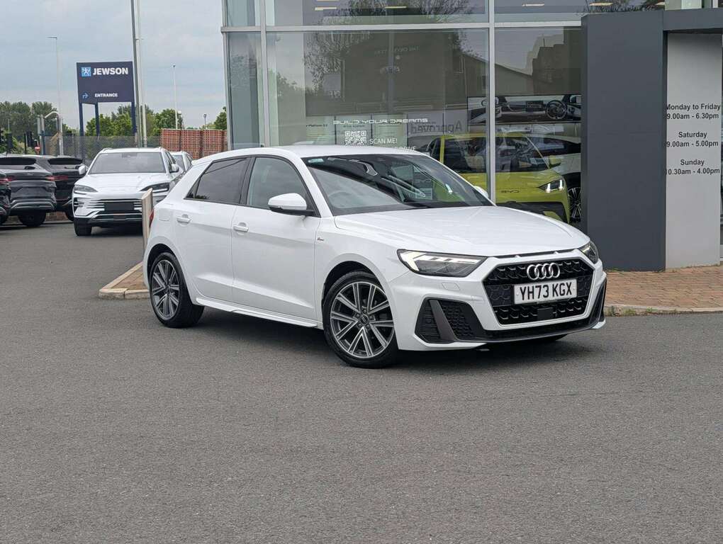 Audi A1 25 Tfsi S Line YH73KGX White