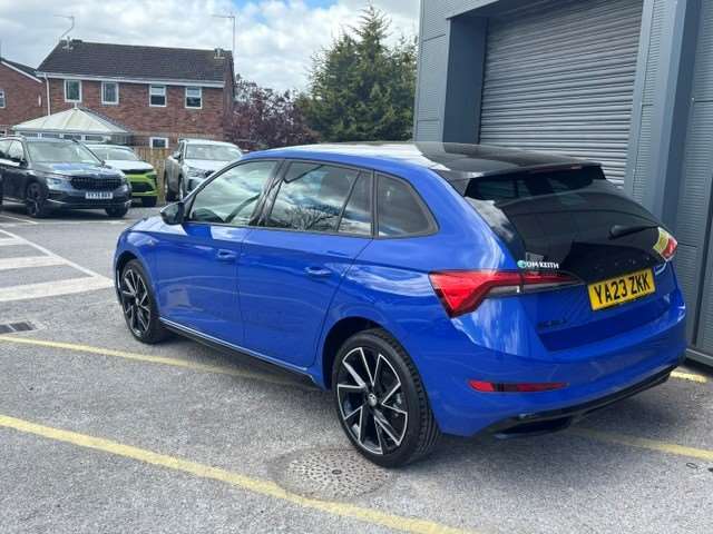 Skoda Scala 1.5 Tsi Monte Carlo Dsg YA23ZKK Blue #5