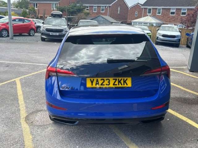 Skoda Scala 1.5 Tsi Monte Carlo Dsg YA23ZKK Blue #6