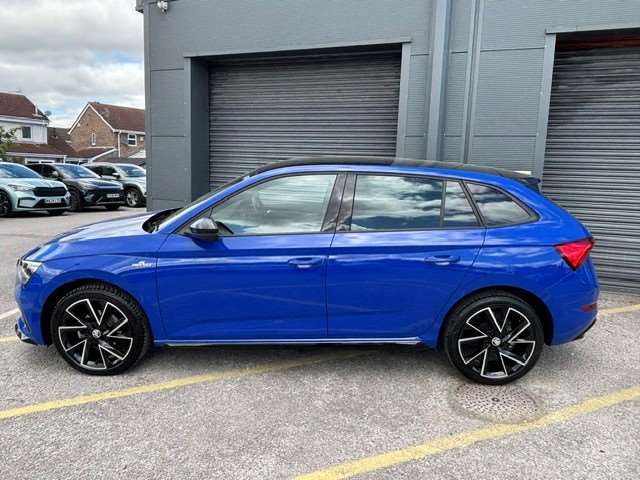 Skoda Scala 1.5 Tsi Monte Carlo Dsg YA23ZKK Blue #4