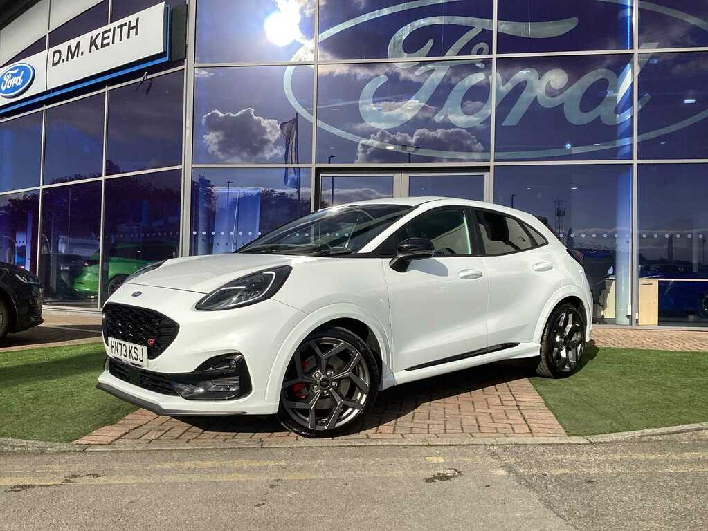 Ford Puma 1.0 Ecoboost Hybrid Mhev St Dct HN73KSJ White #2