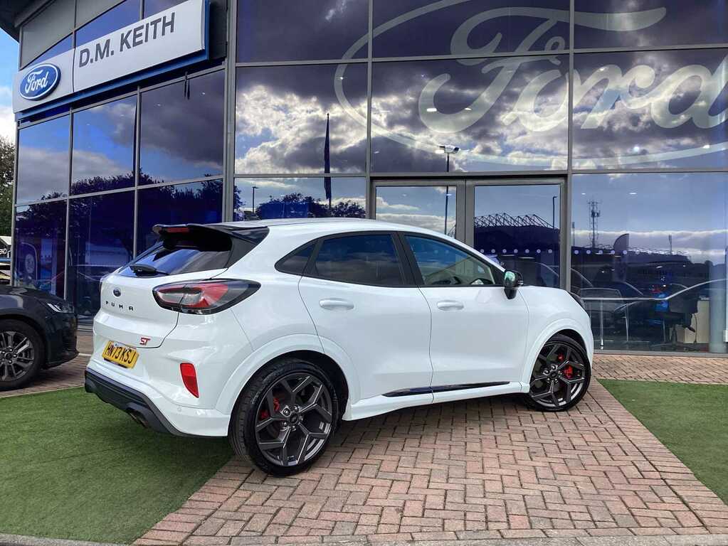 Ford Puma 1.0 Ecoboost Hybrid Mhev St Dct HN73KSJ White #3